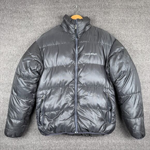 Montbell Plasma 1000 Alpine Down Jacket‎ Men's Gray Small Down Lightweight - Picture 1 of 9